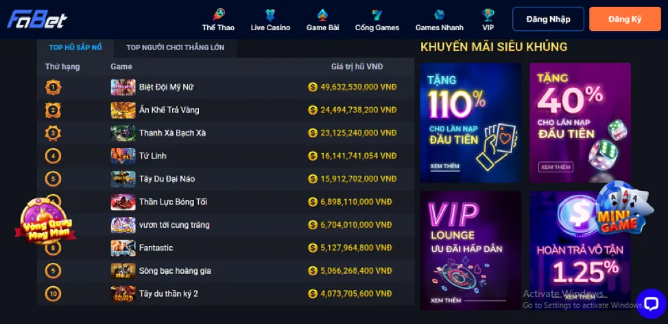 Tin Tức Game Casino ev88vn